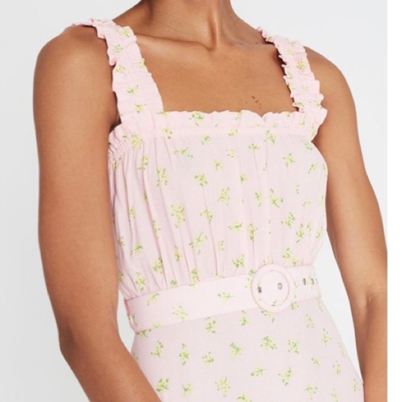 Faithfull the Brand Dress NWT Summer Mini Luda Dress New 10 - Picture 6 of 8